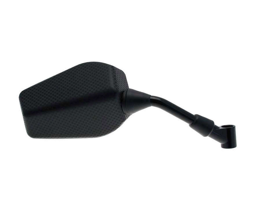 Rétroviseur V PARTS F1 rectangulaire droit universel M8/125 - carbone - 1083850001