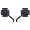 Rétroviseur HIGHSIDER Iron Cross - par paire - 1108675001