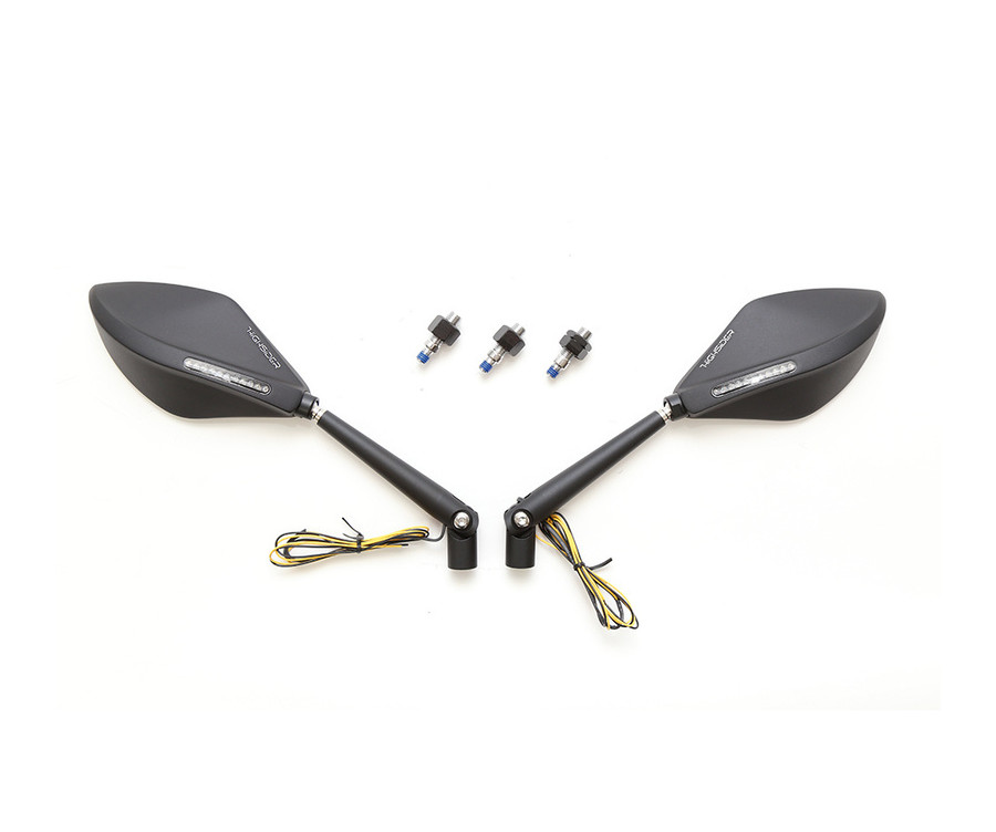 Rétroviseur de carénage HIGHSIDER Torezzo - avec clignotants  LED - 1108395