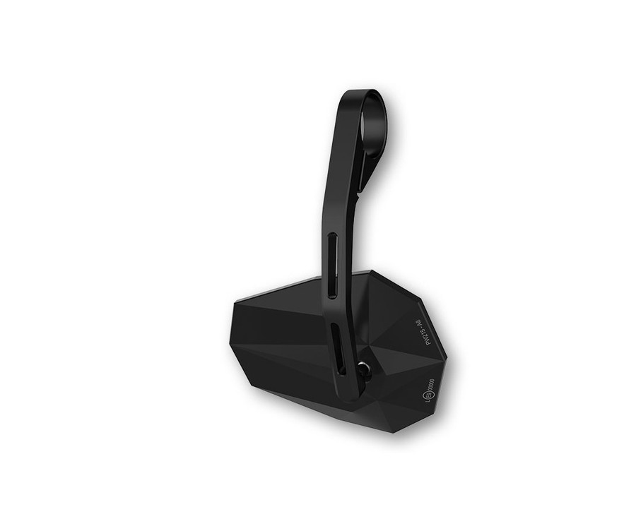 Rétroviseur embout de guidon HIGHSIDER Stealth-X6 long - à l'unité - 1108391