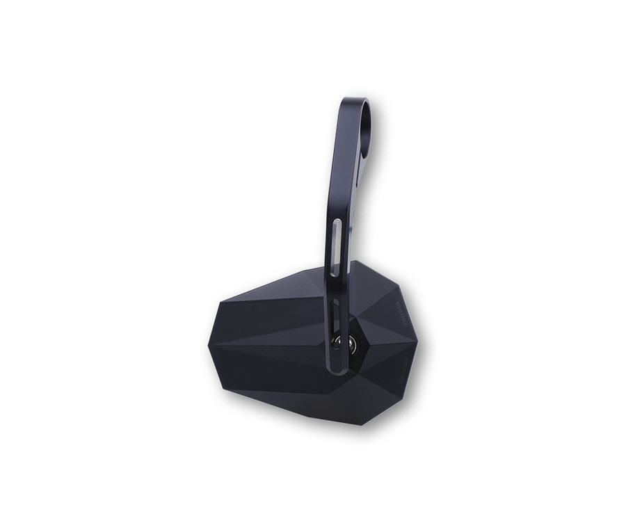 Rétroviseur embout de guidon HIGHSIDER Stealth-X6 long - à l'unité - 1108391