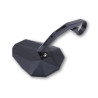 Rétroviseur embout de guidon HIGHSIDER Stealth-X6 long - à l'unité - 1108391