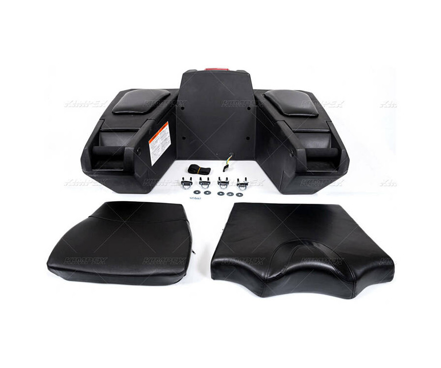 Coffre arrière KIMPEX Deluxe quad noir 92L - 1066748