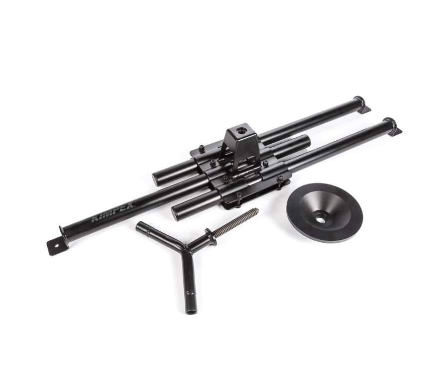 Support de roue de secours KIMPEX universel noir - 1066753