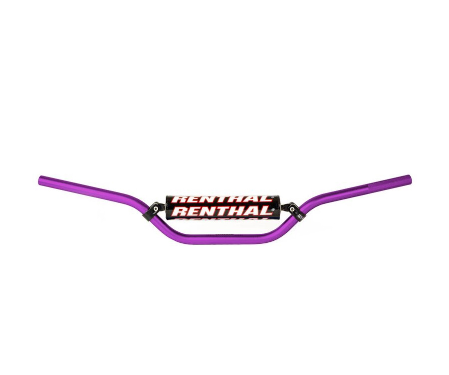 Guidon RENTHAL MX/Enduro 7/8" 809 RC High - 1125298