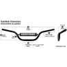 Guidon RENTHAL ATV 7/8" 677 Special Quad - 1081435002