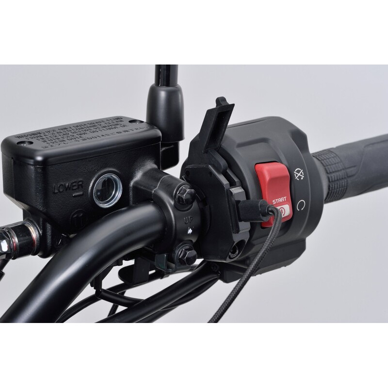 Alimentation USB type C DAYTONA Slim plastique -  guidons Ø22,2/25,4 - 1124676