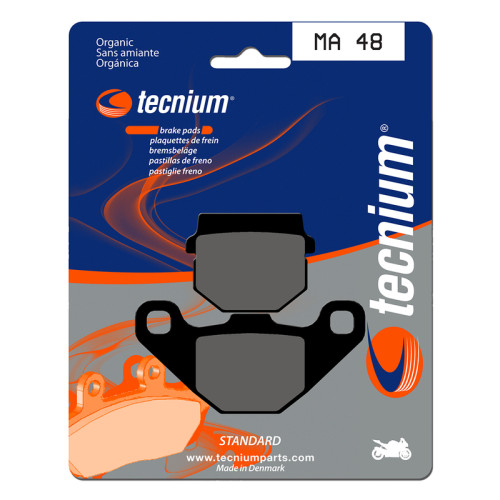 Plaquettes de frein TECNIUM route organique - MA48 - 1022520