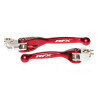 Ensemble de leviers flexibles forgés RFX Race (Rouge) Brembo - 1110556003