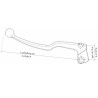 Levier d'embrayage complet DOMINO noir - 1065899