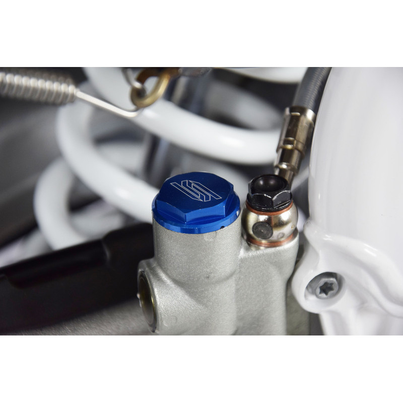 Couvercle maître-cylindre frein arrière SCAR bleu - 1083104002