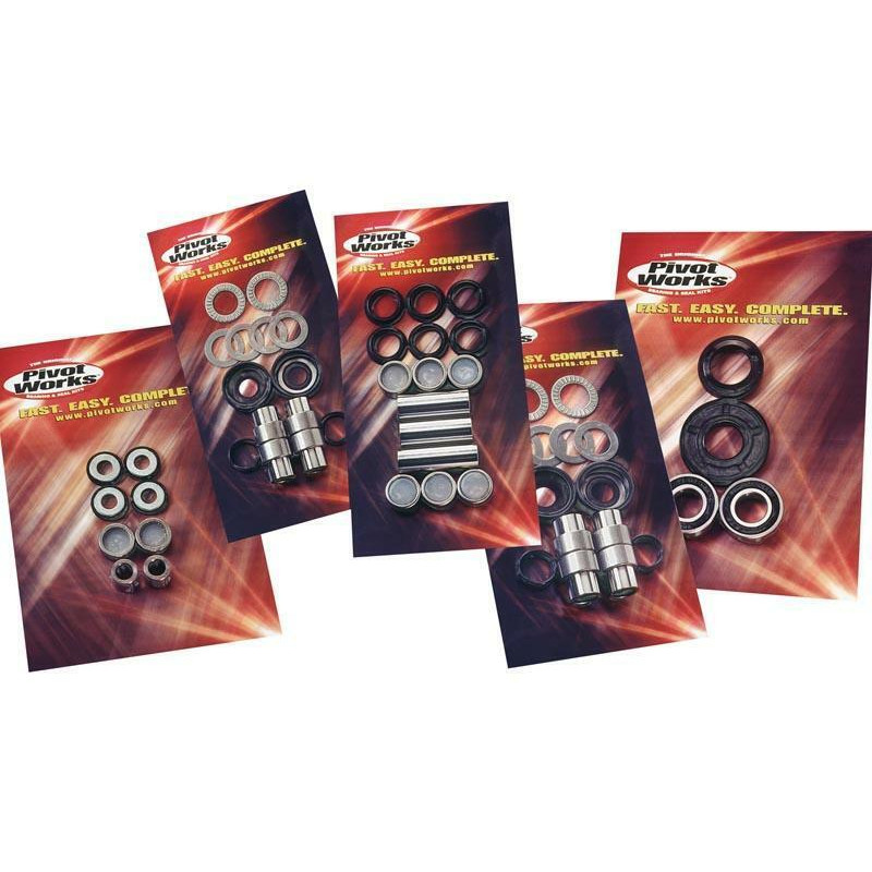 KIT ROULEMENTS D'AMORTISSEUR POUR KAWASAKI KX80-85-100 98-12,  KX125-250 98-09, KXF250 04-12, KXF450 2006-12 - 1047217