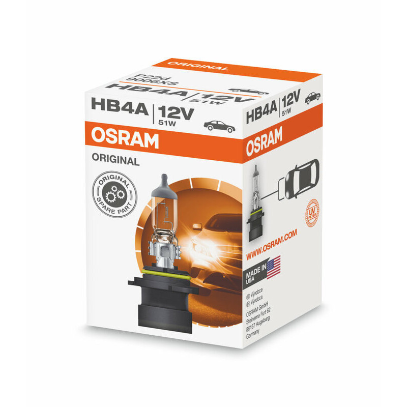 Ampoule OSRAM Original Line HB4 12V/51w - x1 - 1080422
