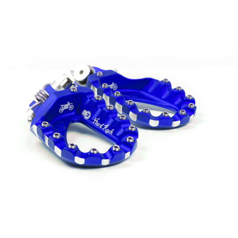 Repose-pieds S3 Hard Rock Enduro aluminium blue - 1081786005