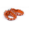 Repose-pieds S3 Hard Rock Enduro aluminium orange - 1081786002