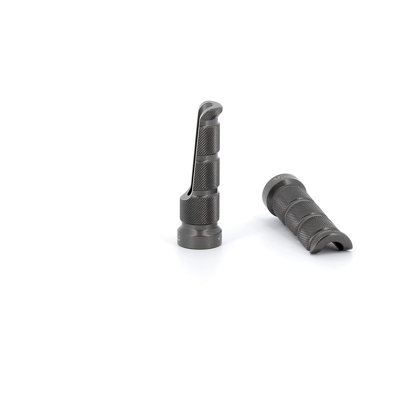 Reposes-pied V PARTS Racing titane - 1081775005