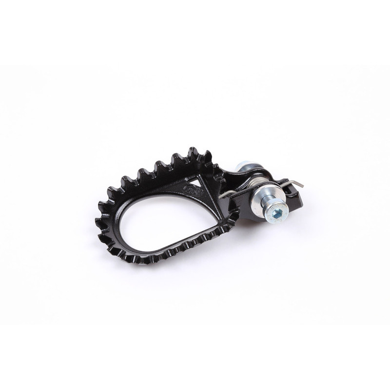 Repose-pieds S3 Hard Rock position arrière +10mm acier noir - 1061081