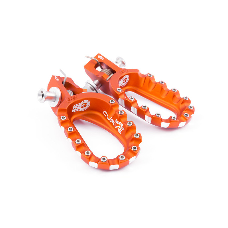 Repose-pieds S3 Curve Low orange KTM/Husqvarna - 1081788002