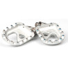 Repose-pieds en aluminium CNC trial RFX Pro (Argenté) universel - Gas Gas/Beta/Sherco/Montesa - 1110593004