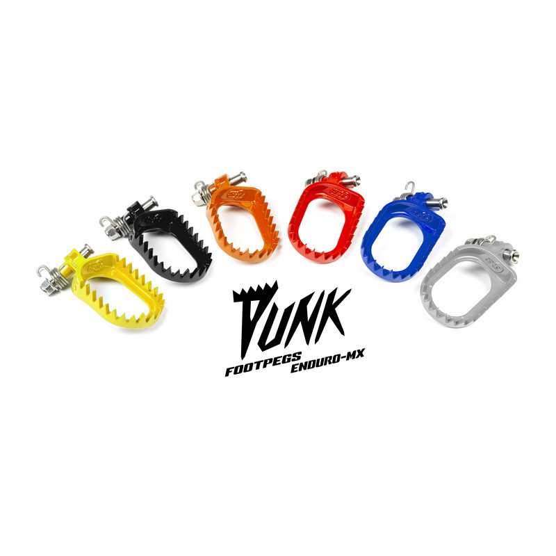 Repose-pied S3 Punk acier argent KTM/Husqvarna - 1081783004