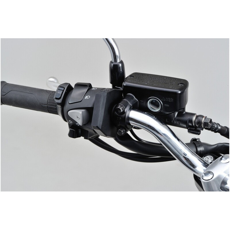 Alimentation USB type A DAYTONA Slim (2 entrées) -  guidons Ø22,2/25,4 - 1124678