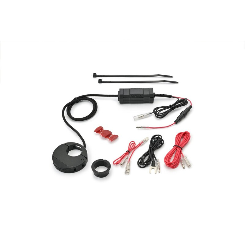 Alimentation USB type C DAYTONA Slim aluminium -  guidons Ø22,2/25,4 - 1124675