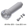 DB Killer MIVV pour silencieux Mover Ø35 mm - 1114910
