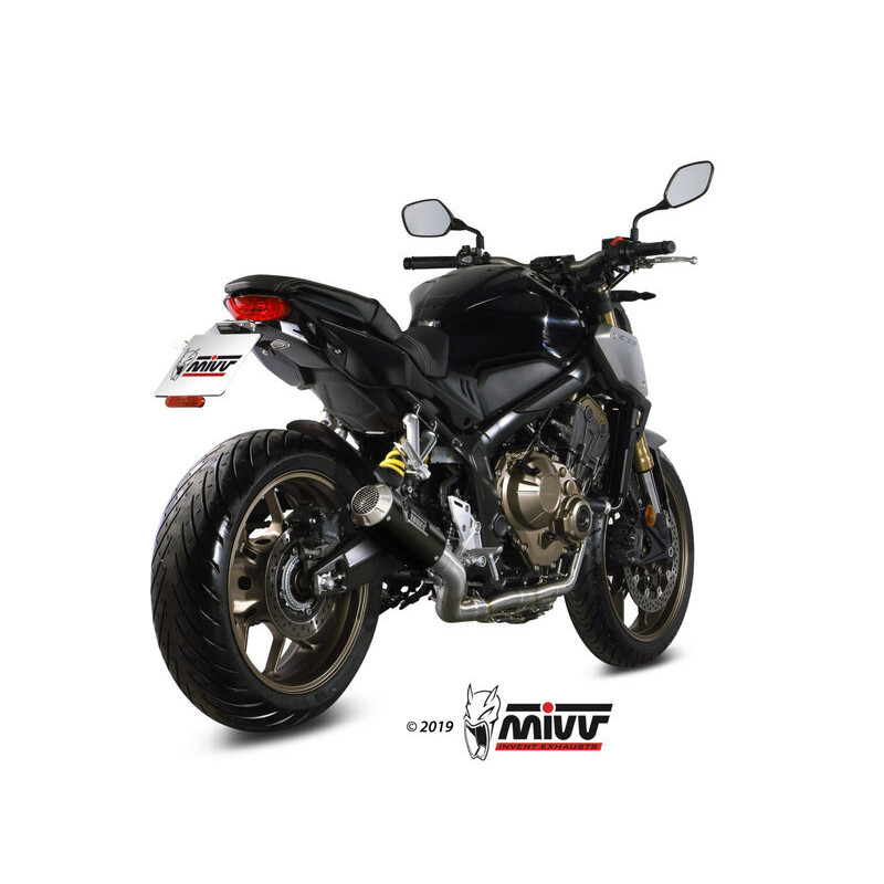 Ligne complète MIVV MK3 - carbone Ligne complète MIVV MK3 - carbone