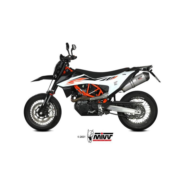 Silencieux MIVV Oval - KTM 690 SMC R - 1106740002