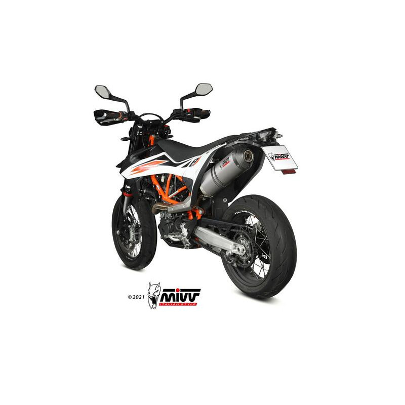 Silencieux MIVV Oval - KTM 690 SMC R - 1106740002