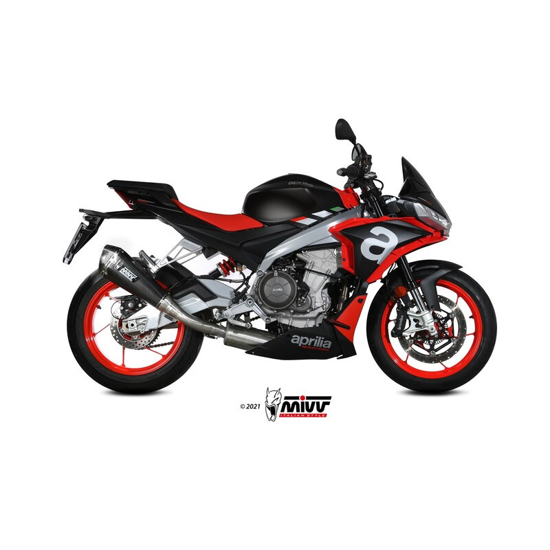 Ligne complète MIVV Delta Race - carbone Aprilia - 1106472