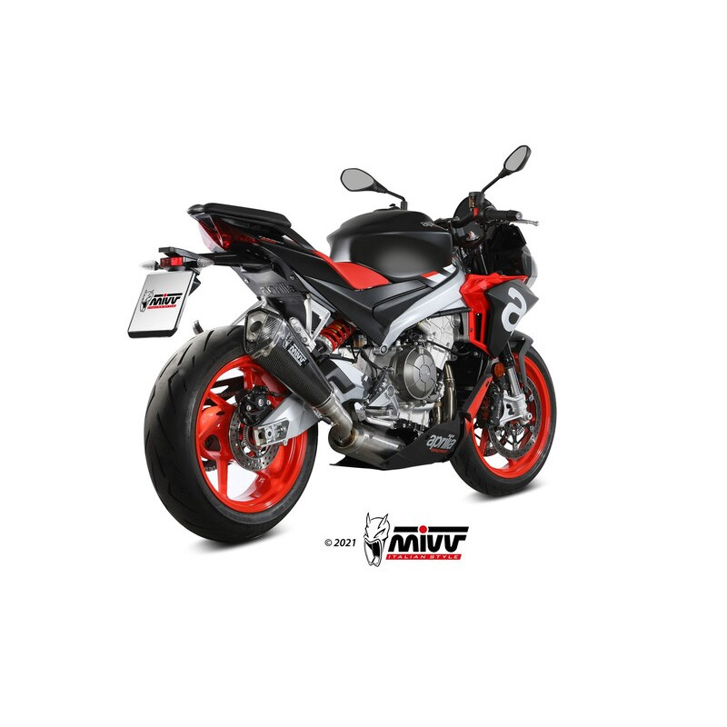 Ligne complète MIVV Delta Race - carbone Aprilia - 1106472