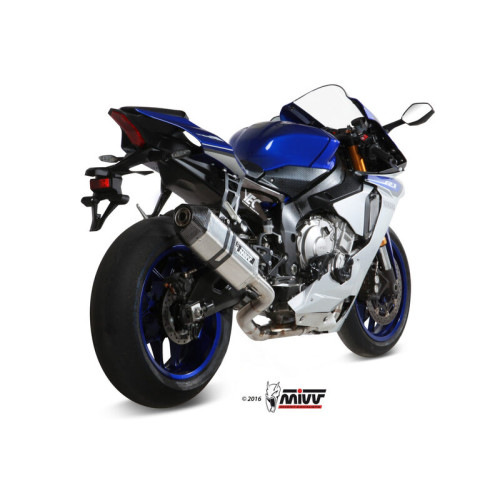 Ligne complète MIVV Speed Edge inox/carbone - Yamaha YZF R1 - 1104026