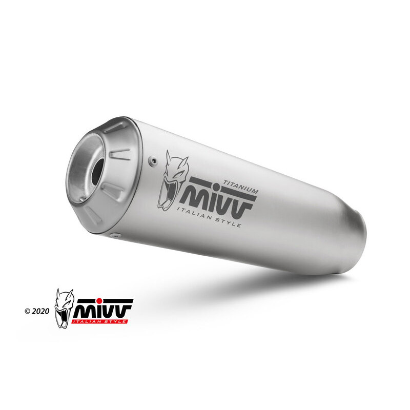 Ligne complète MIVV X-M1 - titane/inox Aprilia Tuono 660 - 1106474