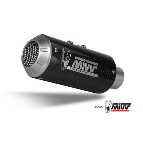 Ligne complète MIVV MK3 - carbone/inox Honda CB125R - 1106512