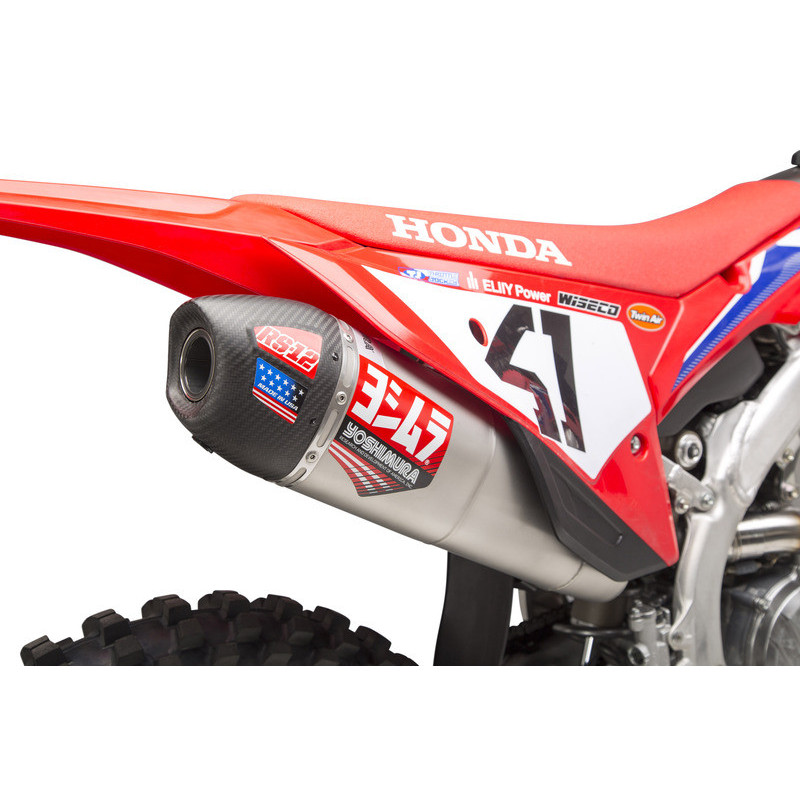 Ligne complète YOSHIMURA RS-12 Signature Series titane/titane/carbone - Honda CRF250R - 1107219