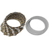 Kit disques garnis + lisses d'embrayage BARNETT - 1009069