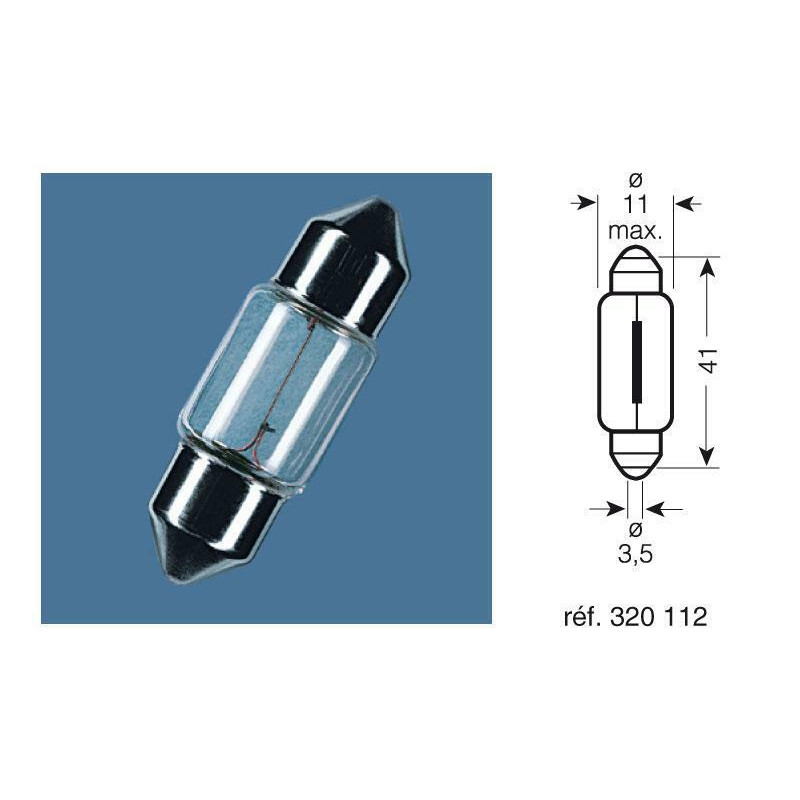 Ampoule OSRAM Original Line 12V 10W - x10 - 3062600