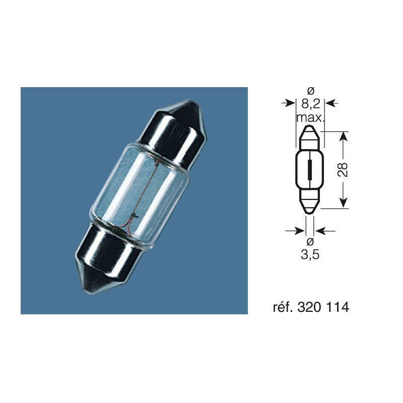 Ampoule OSRAM Original Line 12V 3,5W - x10 - 3062602
