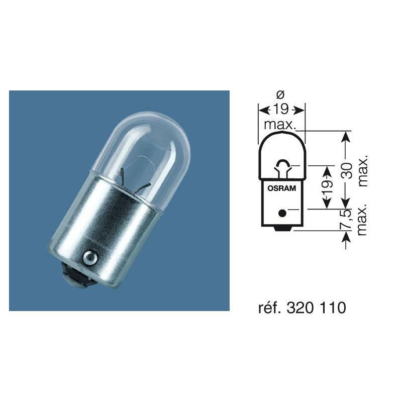 Ampoule OSRAM Original Line RY10W 12V 10W - x10 - 3062598