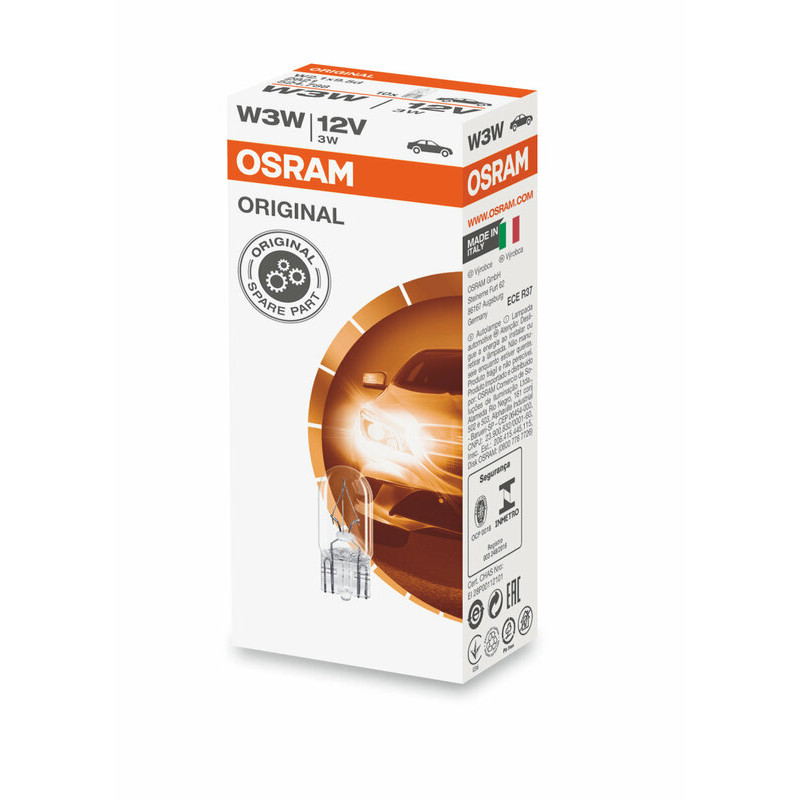 Ampoule OSRAM Original Line W3W 12V 3W - x10 - 3062594