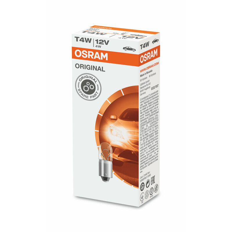Ampoule OSRAM Original Line T4W 12V 4W - x10 - 3062597