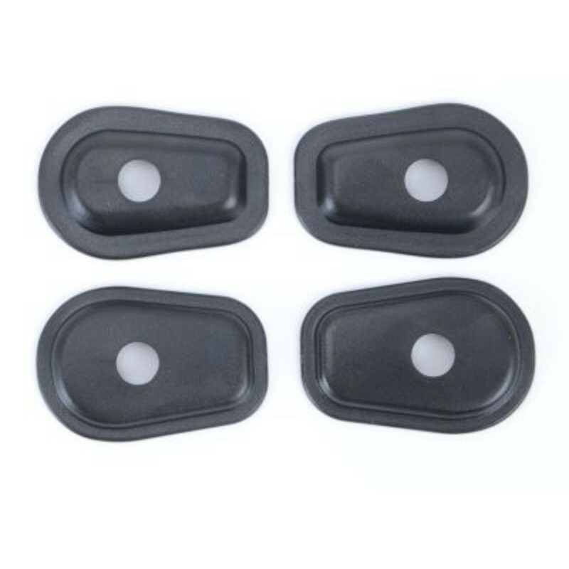 Adaptateur clignotant R&G RACING noir universel - 1082705001