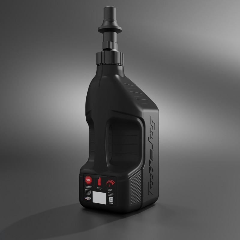 Bidon d'essence TUFF JUG noir avec bouchon Ripper 2.5G/10L - 1129479002