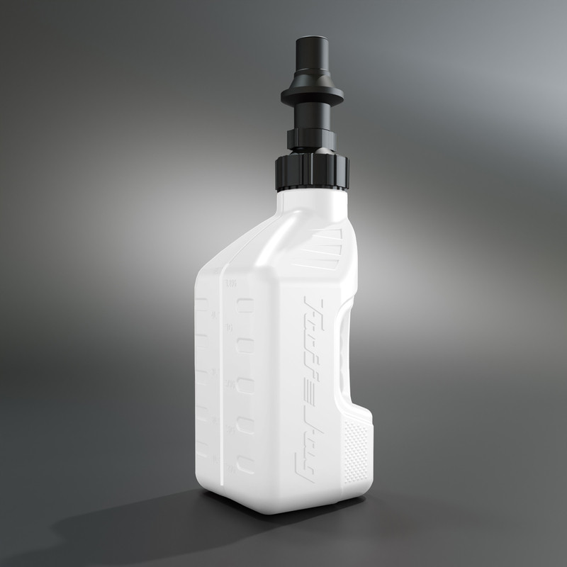 Bidon d'essence TUFF JUG blanc avec bouchon Ripper 1.25G/5L - 1129478001