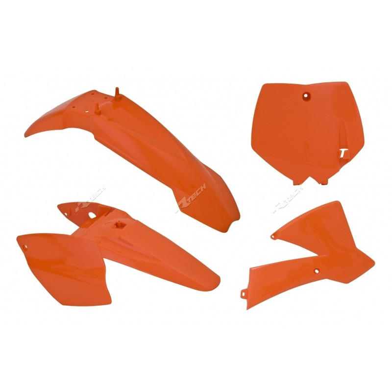 Kit plastique RACETECH couleur origine orange KTM SX65 - 1087975001