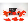 Kit plastique RACETECH orange fluo/noir KTM - 1087973001