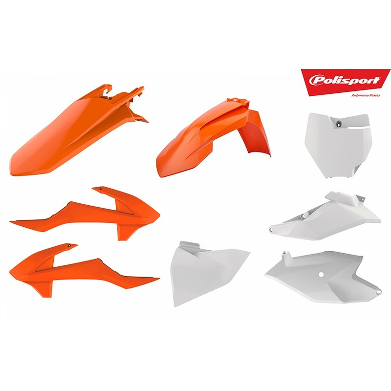 Kit plastique POLISPORT couleur origine (2018) KTM SX85 - 1086165001