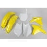 Kit plastique UFO couleur origine jaune/blanc Suzuki RM-Z450 - 1087717001