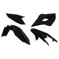 Kit plastique RACETECH noir Husqvarna TE/FE Kit plastique RACETECH noir Husqvarna TE/FE